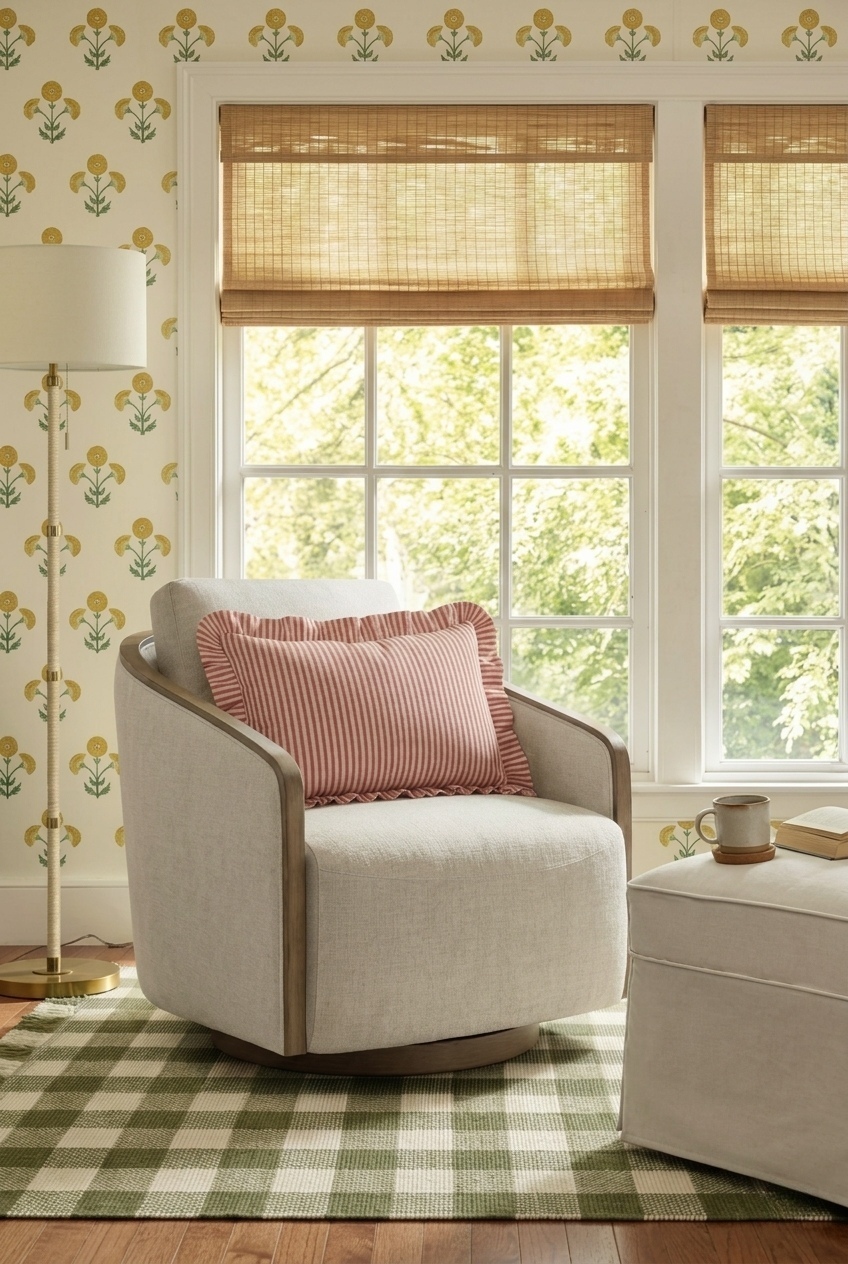 How to Style the Swivel Barrel Chair For Bedroom: Design Tips & Palette Ideas