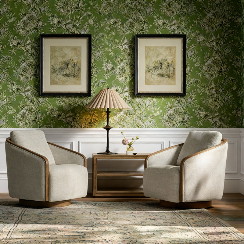 How to Style the Swivel Barrel Chair For Bedroom: Design Tips & Palette Ideas