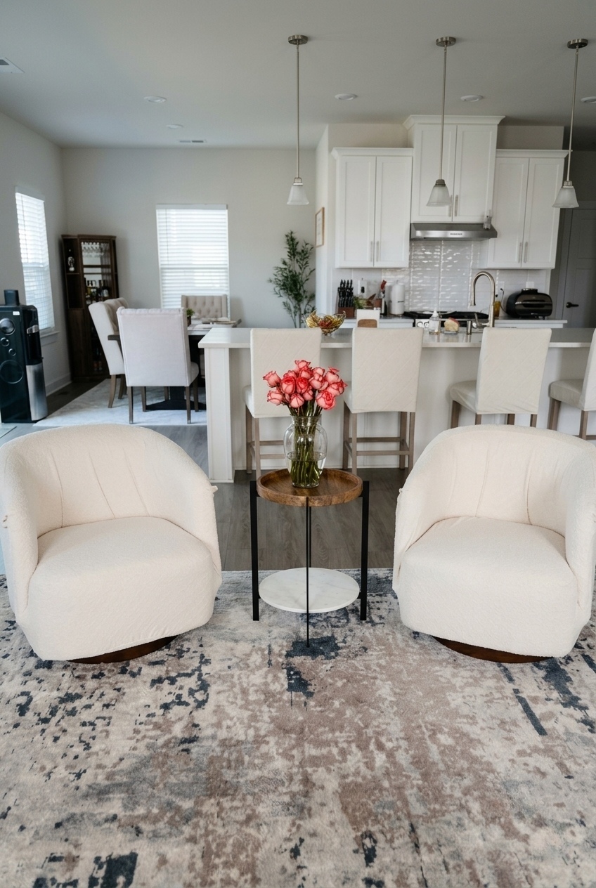 How to Style the Boucle Swivel Accent Chair Bedroom: Design Tips & Palette Ideas