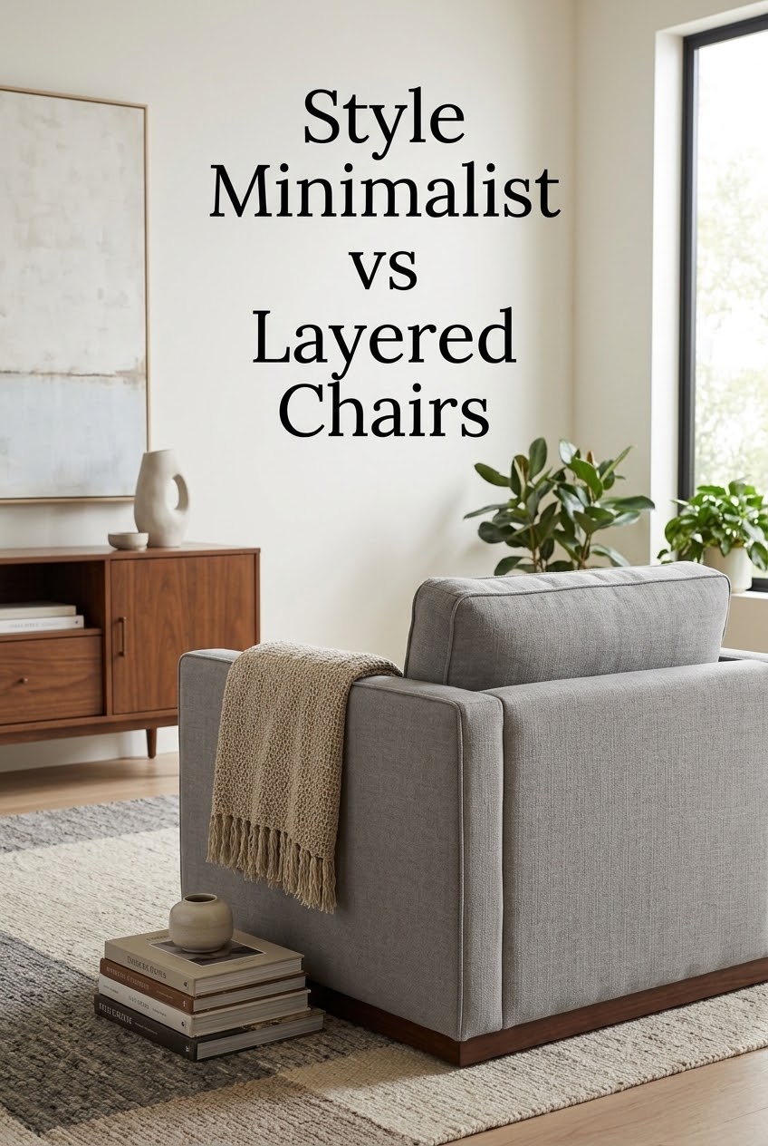 Accent Chair Ideas to Style Minimalist vs Layered Spaces