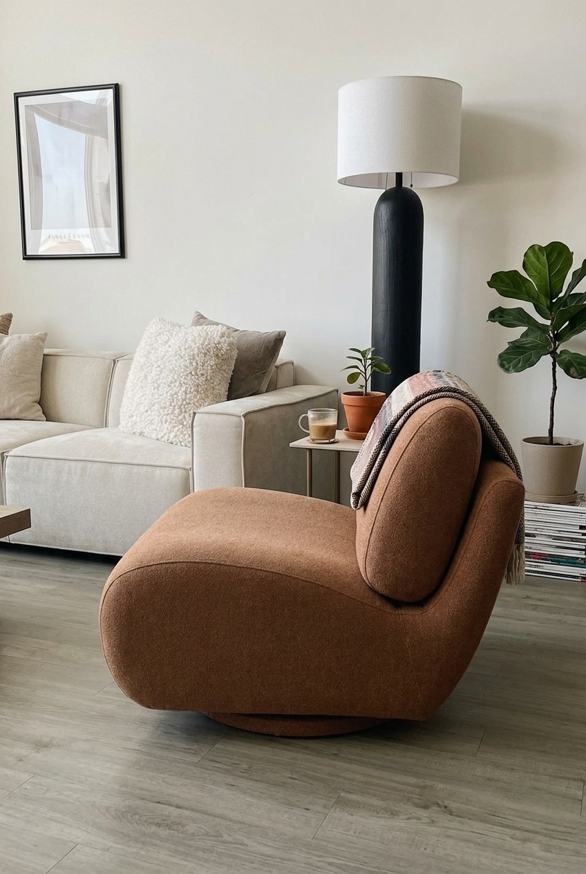 How to Style the Modern Swivel Accent Chair Decor: Design Tips & Palette Ideas