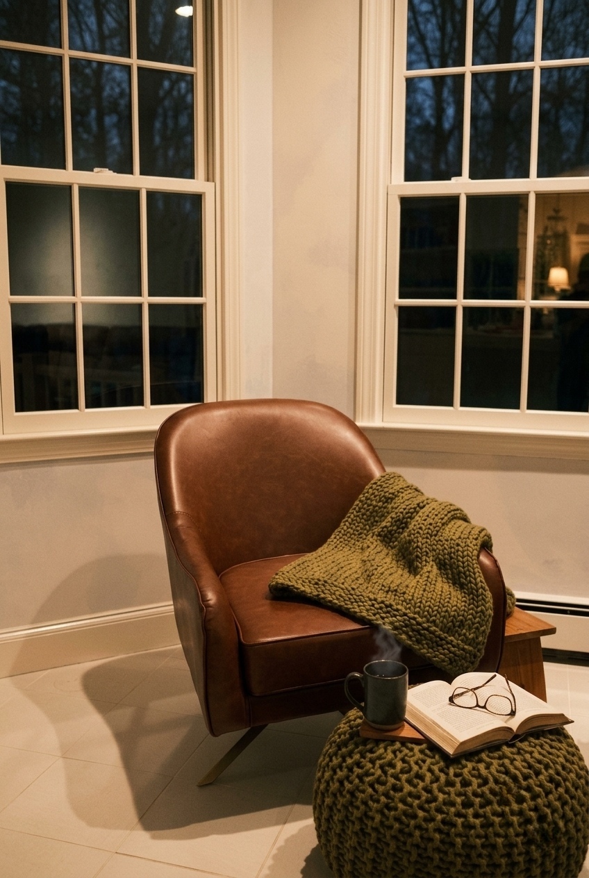 How to Style the Faux Leather Swivel Accent Chair Living Room: Design Tips & Palette Ideas
