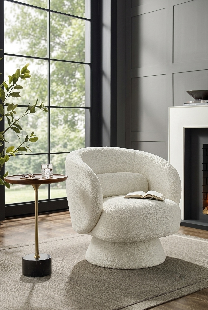 How to Style the Modern Swivel Accent Chair Ideas: Design Tips & Palette Ideas
