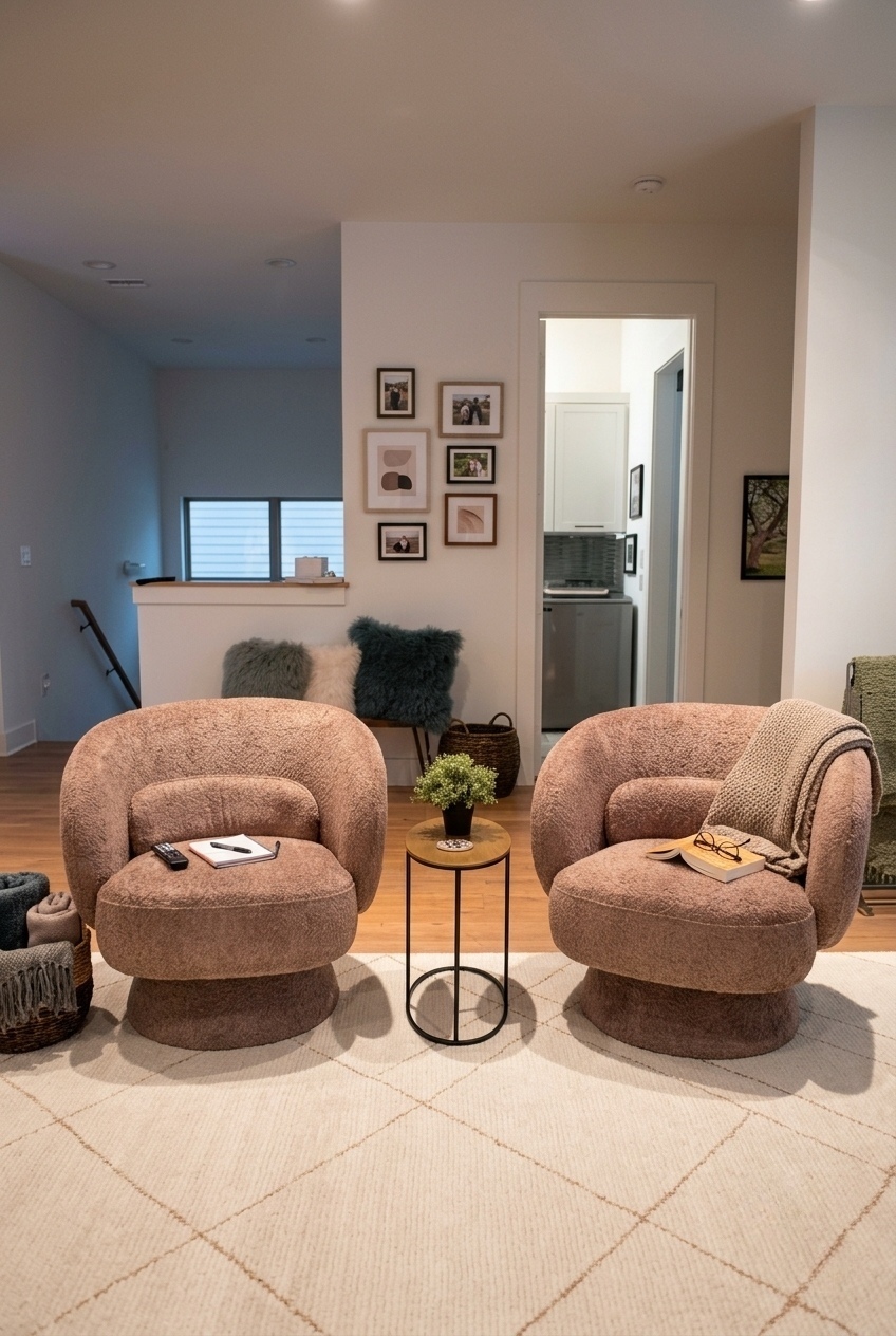 How to Style the Modern Swivel Accent Chair Ideas: Design Tips & Palette Ideas