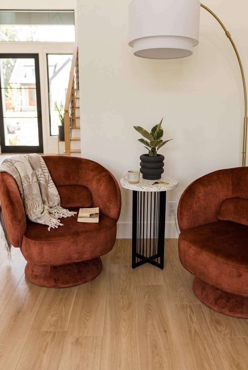 How to Style the Modern Swivel Accent Chair Ideas: Design Tips & Palette Ideas