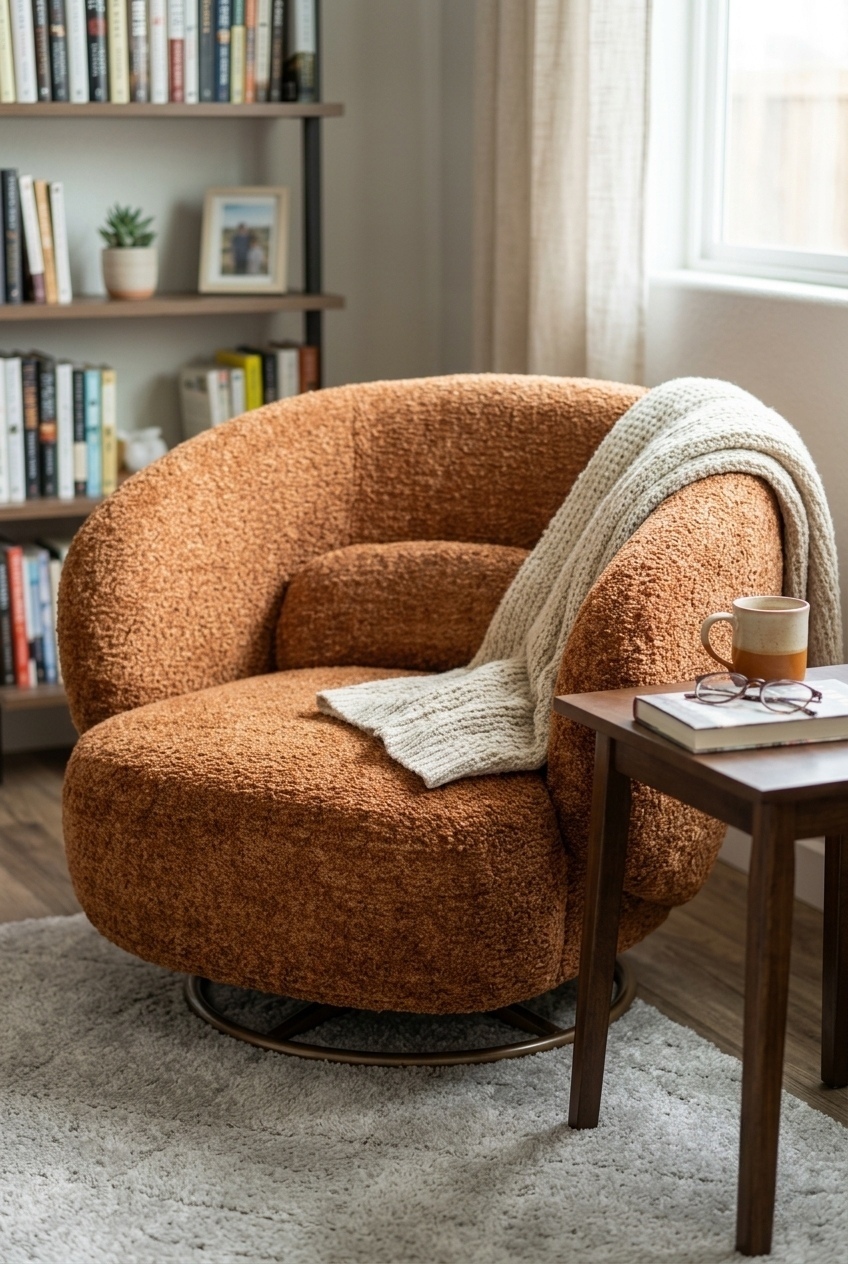 How to Style the Modern Swivel Accent Chair Ideas: Design Tips & Palette Ideas