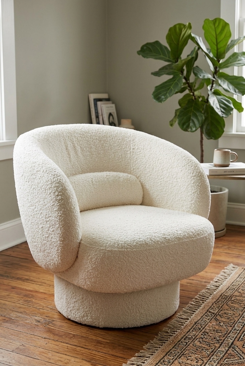 How to Style the Modern Swivel Accent Chair Ideas: Design Tips & Palette Ideas