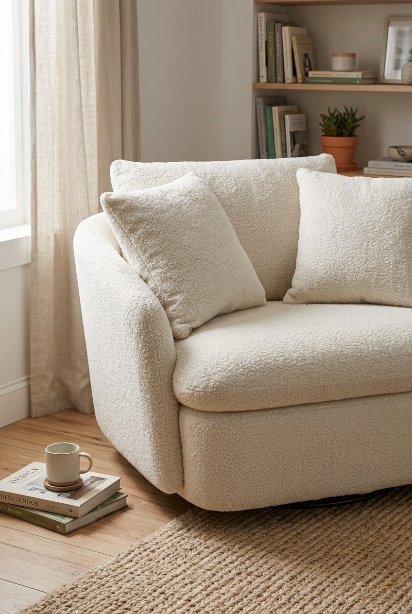 How to Style the Large Swivel Accent Chair Living Room: Design Tips & Palette Ideas