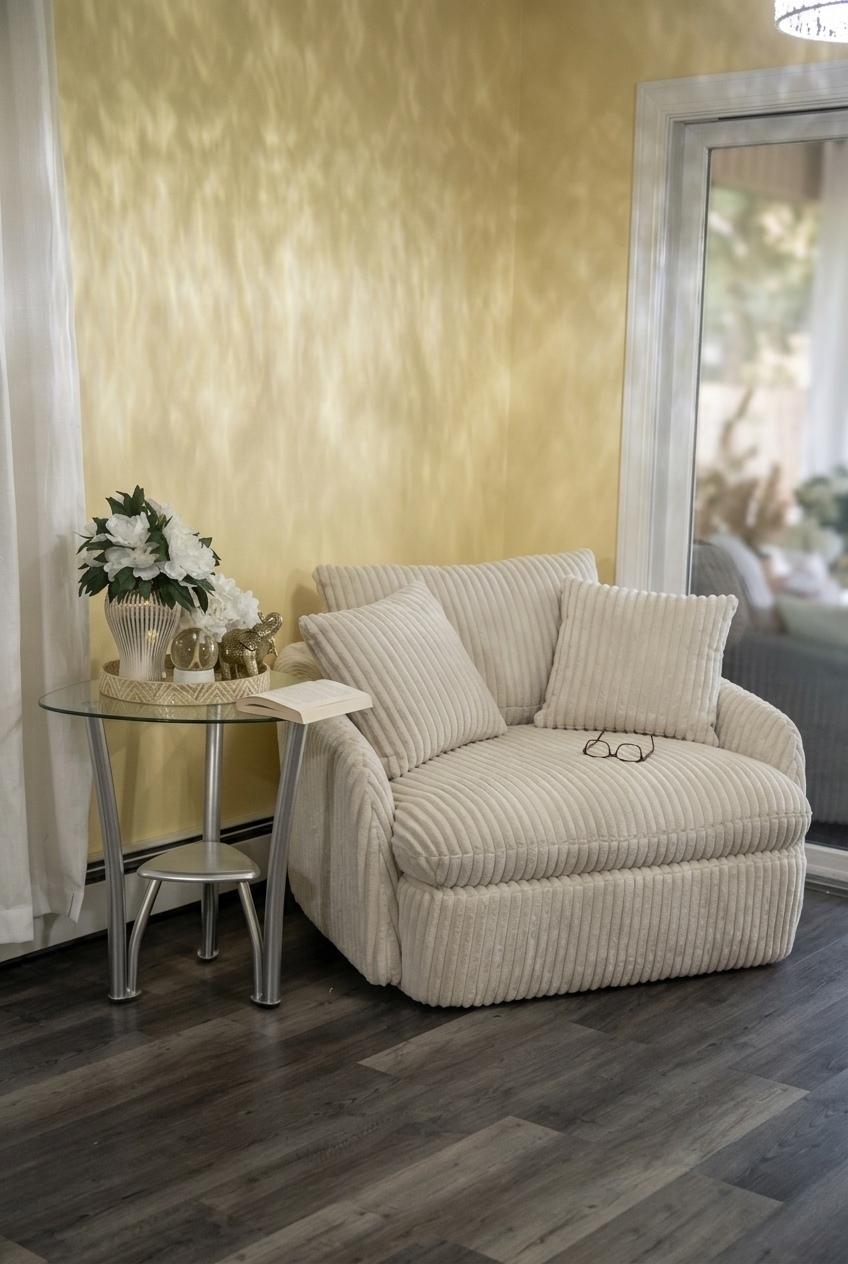 How to Style the Large Swivel Accent Chair Living Room: Design Tips & Palette Ideas