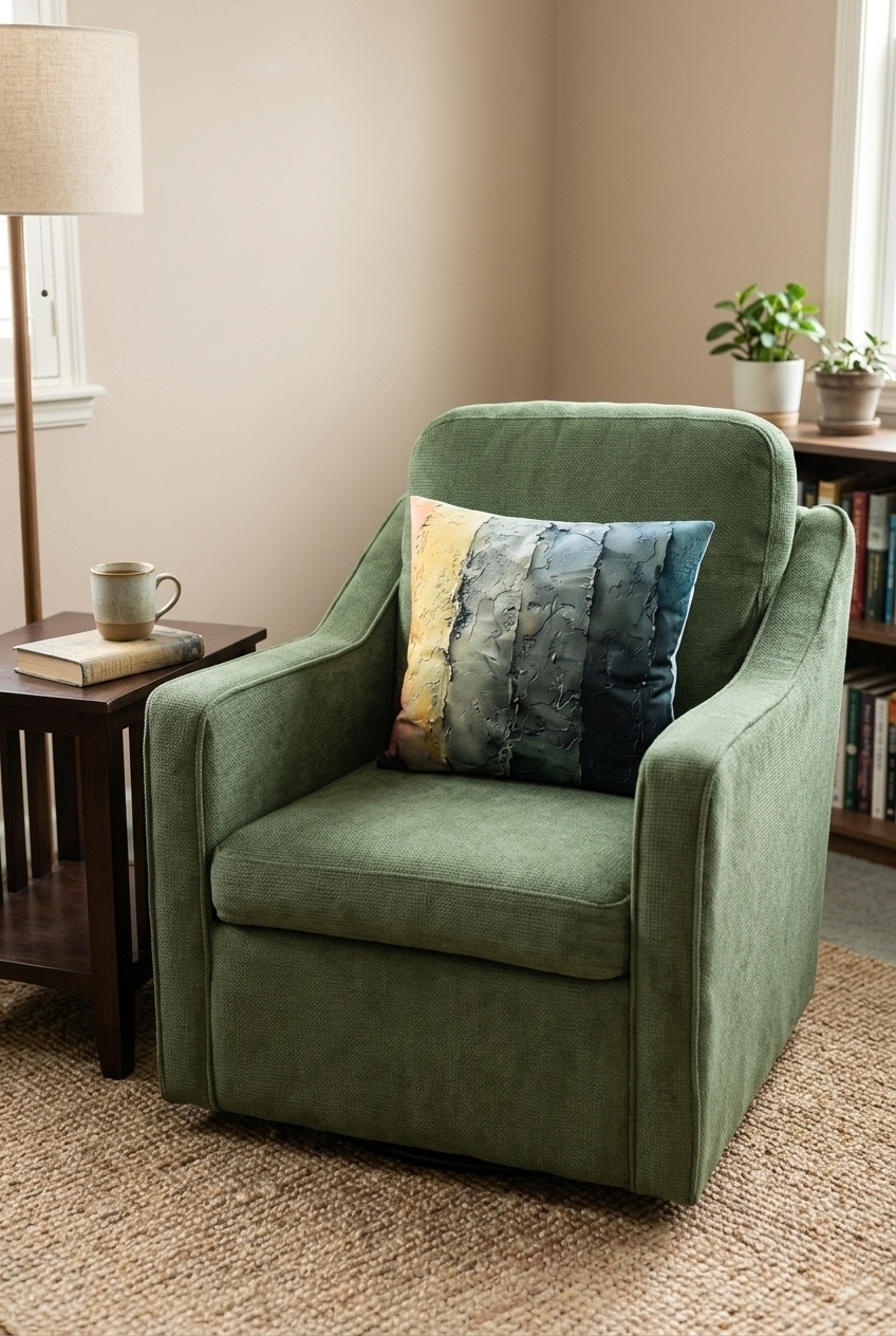 How to Style the Modern Wide Swivel Accent Chair: Design Tips & Palette Ideas