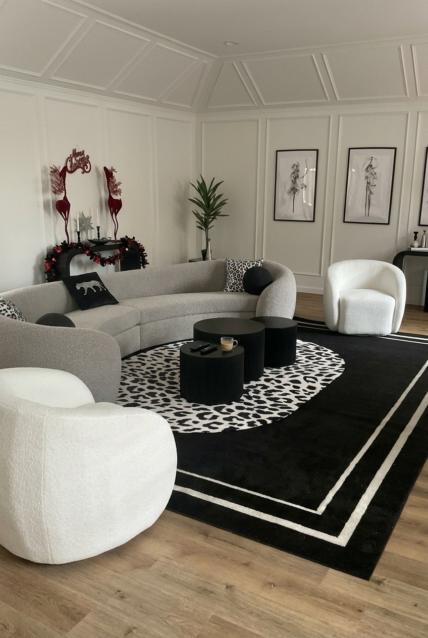 How to Style the Upholstered Swivel Armchair For Living Room: Design Tips & Palette Ideas