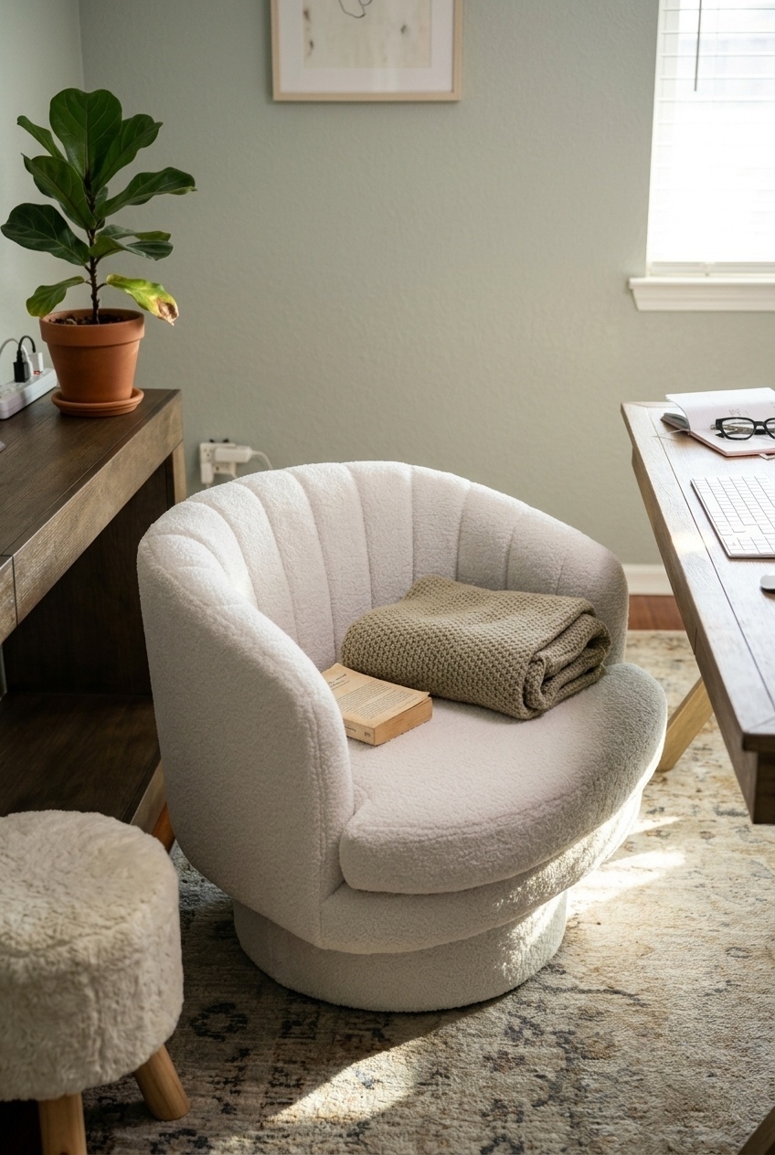 How to Style the Modern Swivel Barrel Chair: Design Tips & Palette Ideas