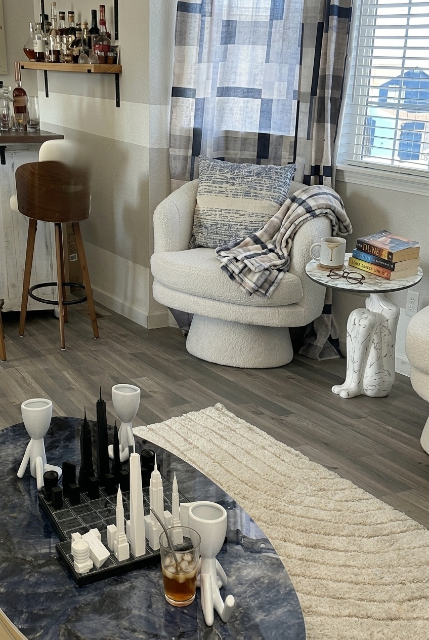 How to Style the Modern Swivel Barrel Chair: Design Tips & Palette Ideas