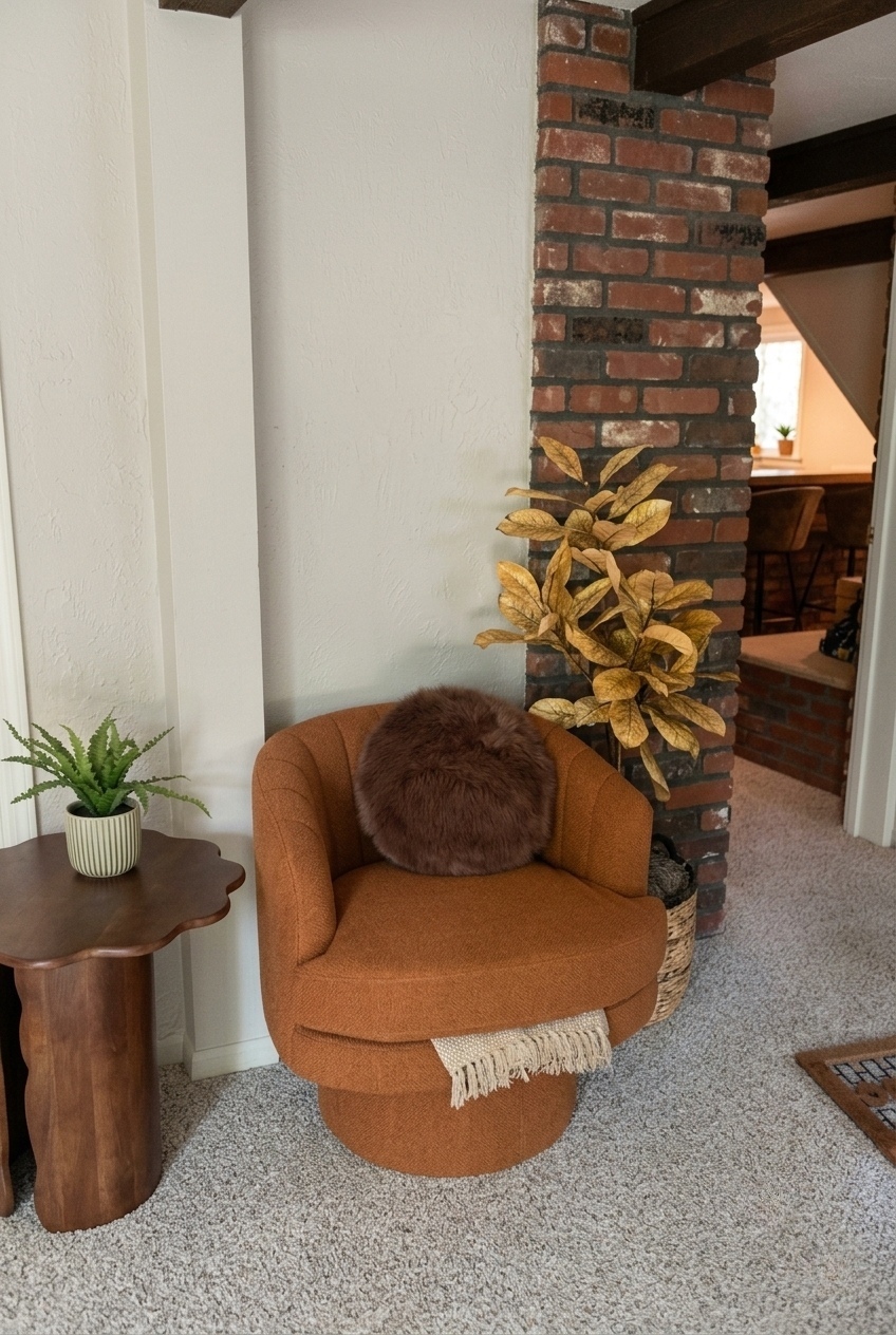 How to Style the Modern Swivel Barrel Chair: Design Tips & Palette Ideas