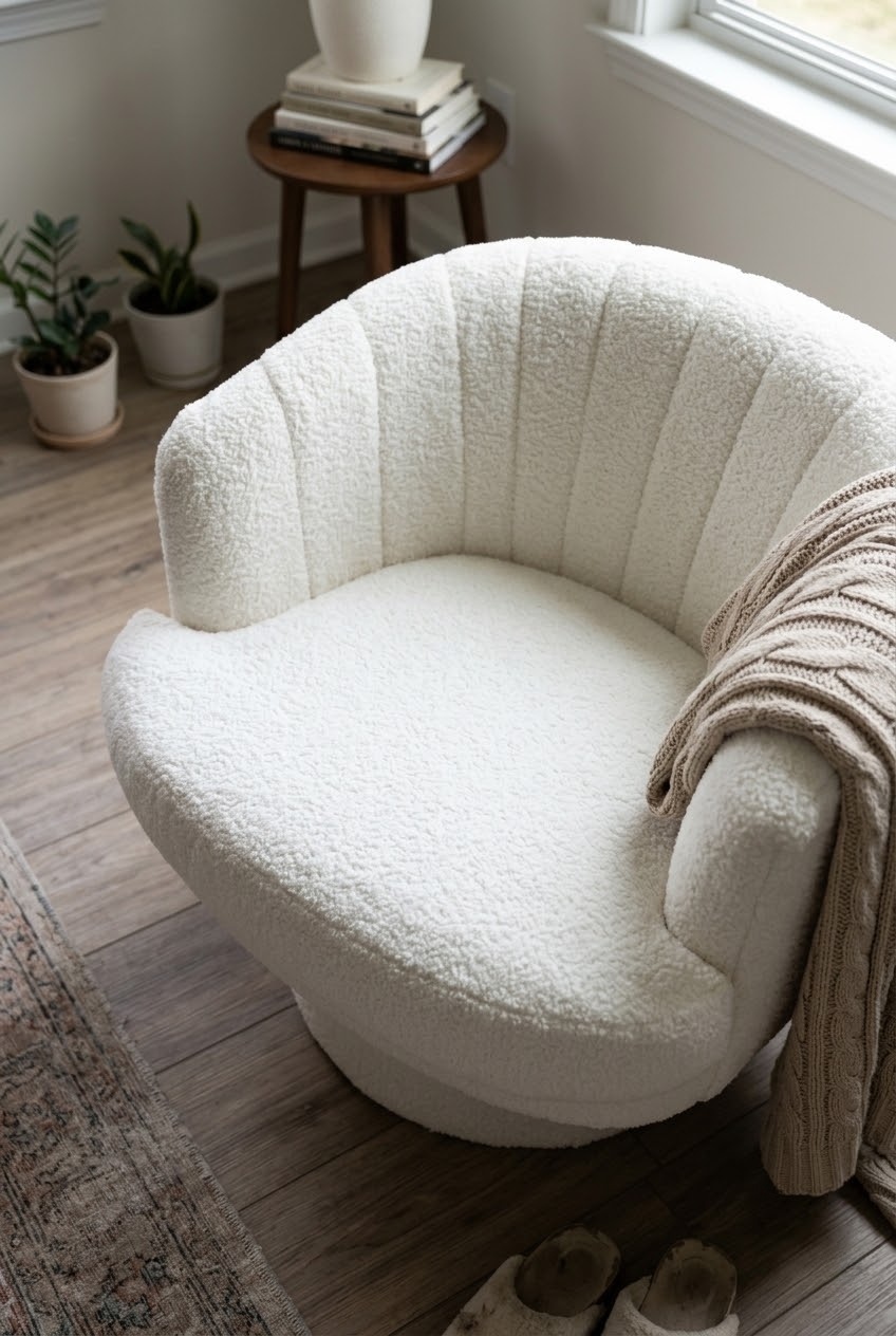 How to Style the Modern Swivel Barrel Chair: Design Tips & Palette Ideas