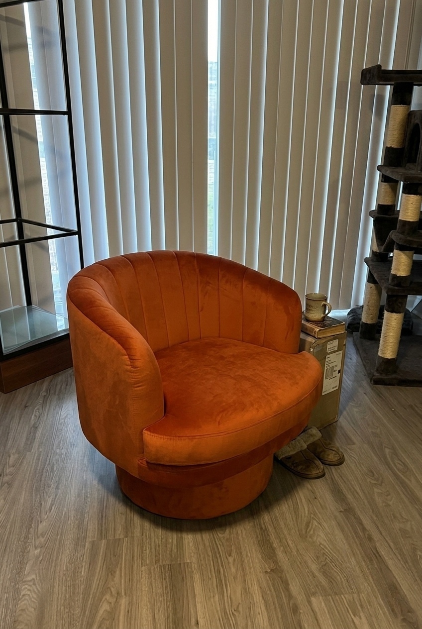 How to Style the Modern Swivel Barrel Chair: Design Tips & Palette Ideas