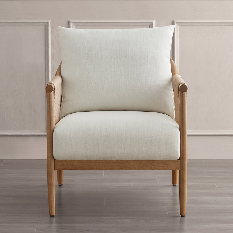The Art of the Sanctuary: Elevating Your Reading Nook with the Ophelia Co. Woven Rope Armchair