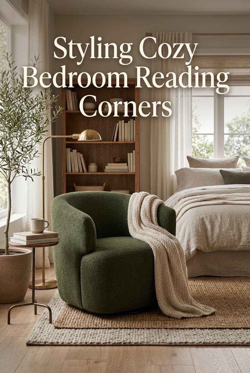Styling Cozy Bedroom Reading Corners with the Ultimate Swivel Barrel Accent Chair