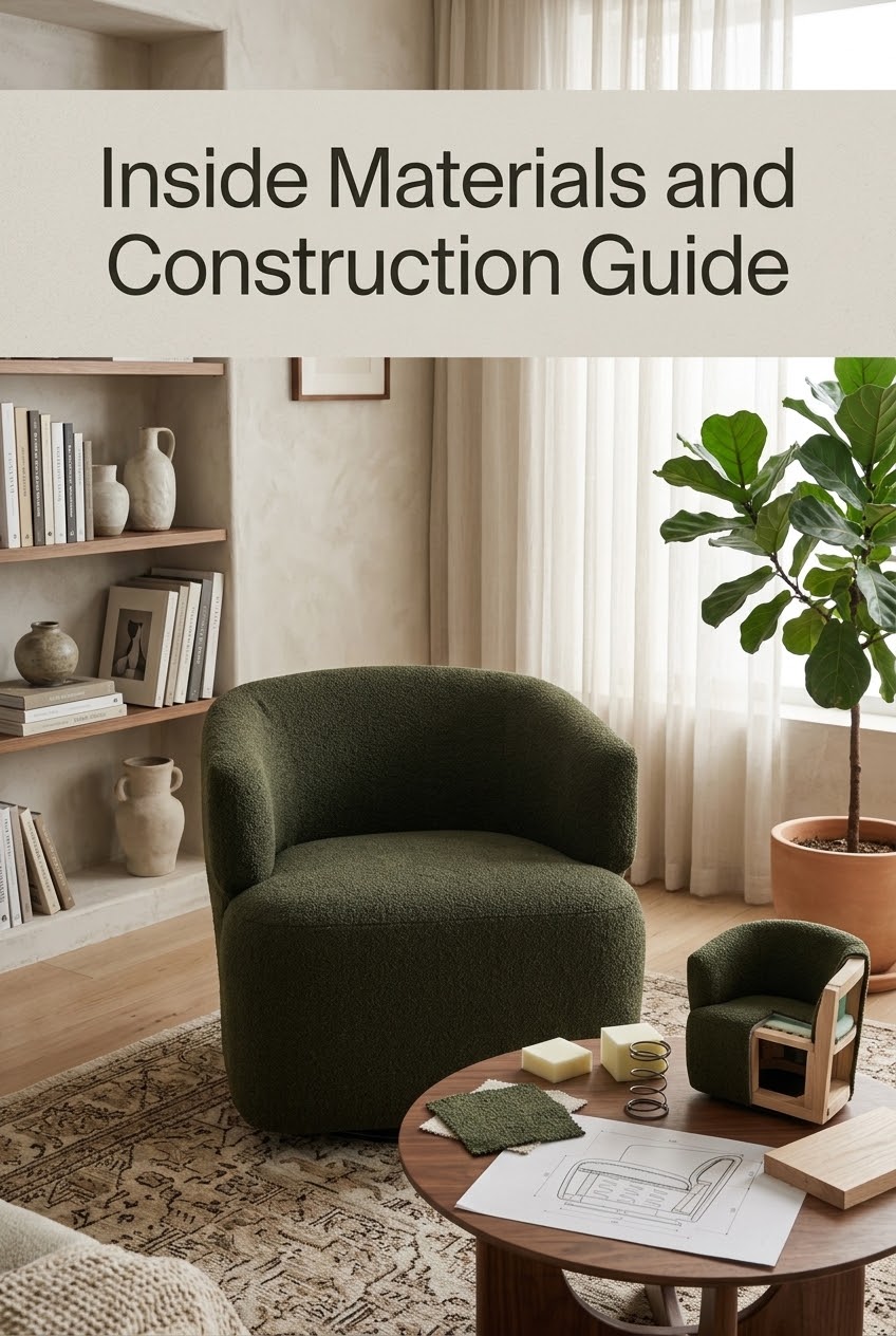 The Anatomy of Form: Deconstructing the Modern Swivel Barrel Chair