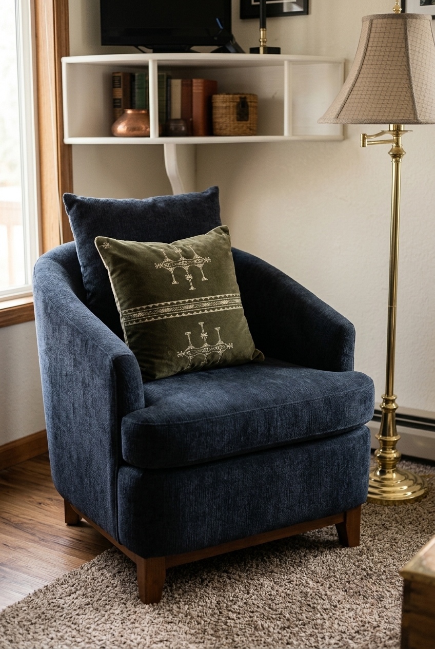 How to Style the Modern Chenille Swivel Accent Chair: Design Tips & Palette Ideas