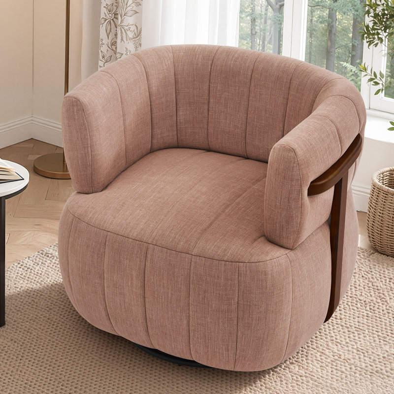 How to Style the Swivel Upholstered Barrel Accent Chairs Living Room: Design Tips & Palette Ideas