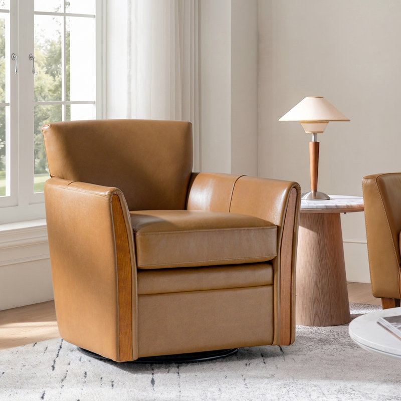 How to Style the Modern Leather Swivel Accent Chair Decor: Design Tips & Palette Ideas