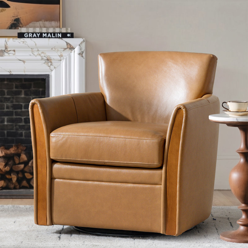 How to Style the Modern Leather Swivel Accent Chair Decor: Design Tips & Palette Ideas
