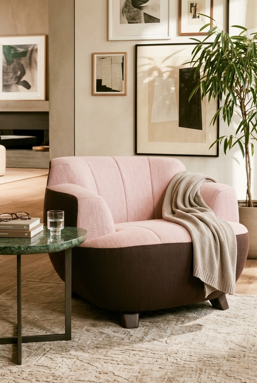 How to Style the Modern Two Tone Accent Chair Living Room: Design Tips & Palette Ideas