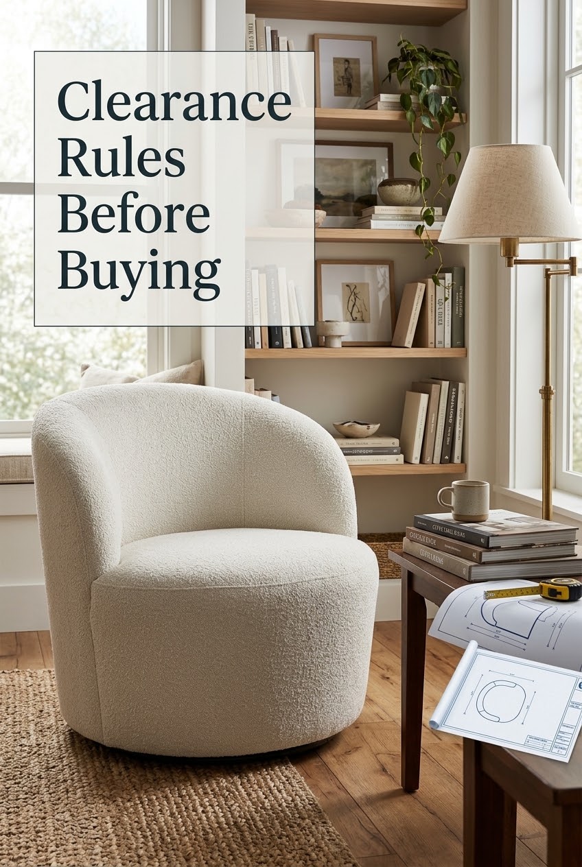 Curved Comfort: How to Style a Cozy Bedroom Reading Nook with Bouclé