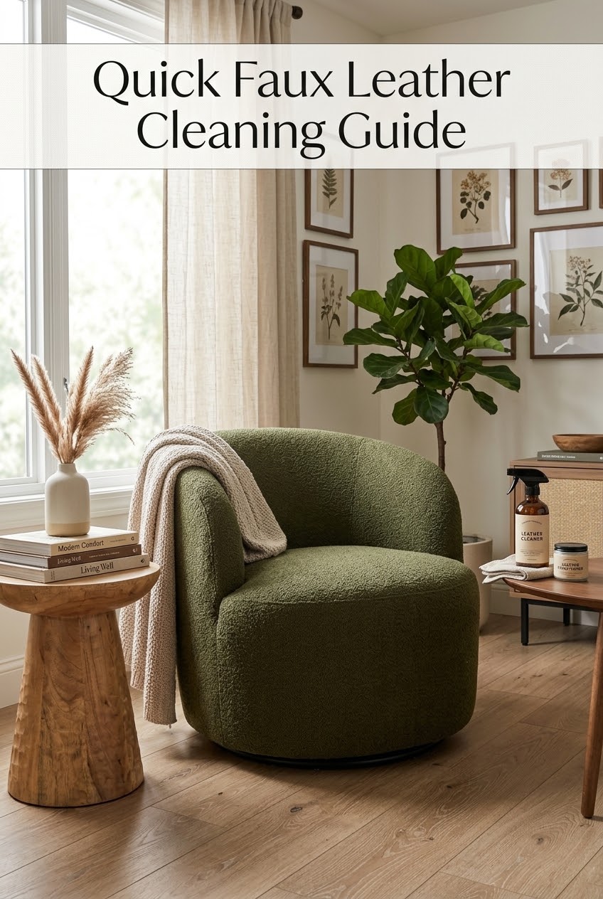The Art of the Effortless Swivel: A Quick Care and Cleaning Masterclass for Modern Accent Seating