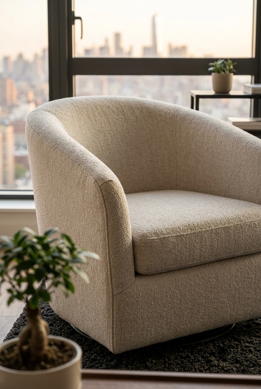 How to Style the Modern Swivel Accent Chairs For Living Room: Design Tips & Palette Ideas