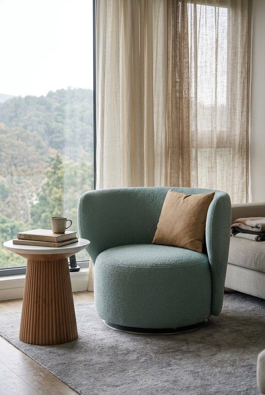 How to Style the Modern Swivel Accent Chairs For Living Room: Design Tips & Palette Ideas