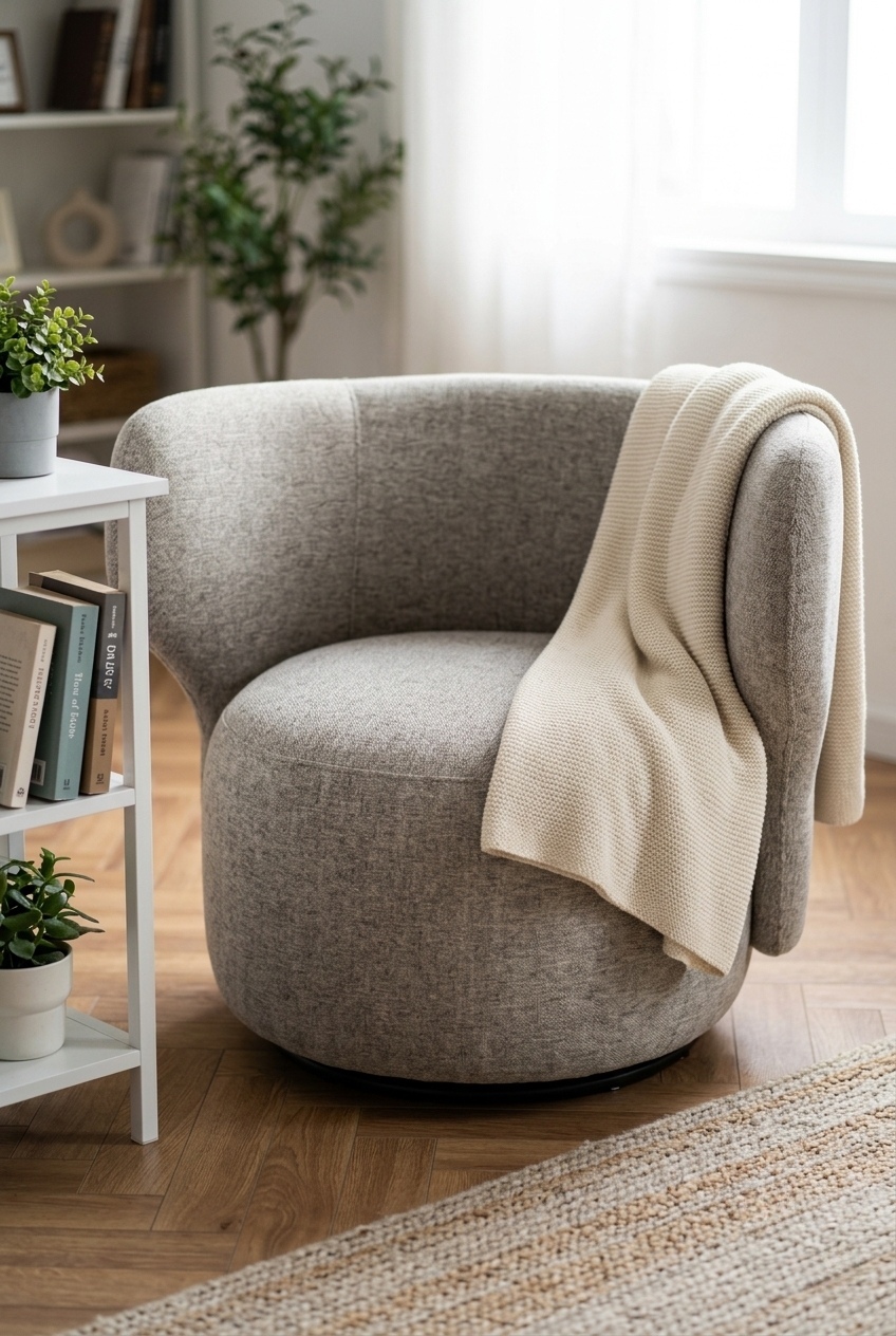 How to Style the Modern Swivel Accent Chairs For Living Room: Design Tips & Palette Ideas