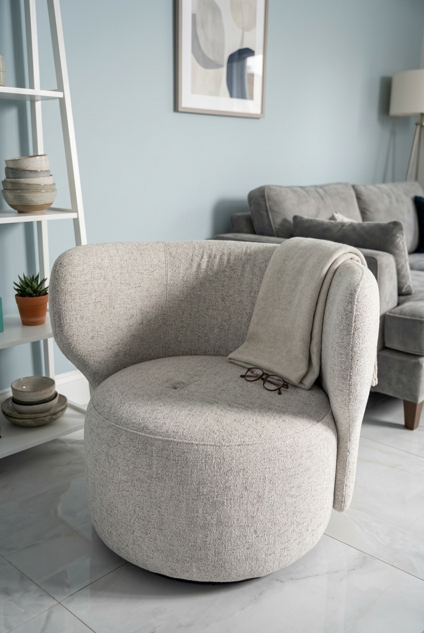 How to Style the Modern Swivel Accent Chairs For Living Room: Design Tips & Palette Ideas