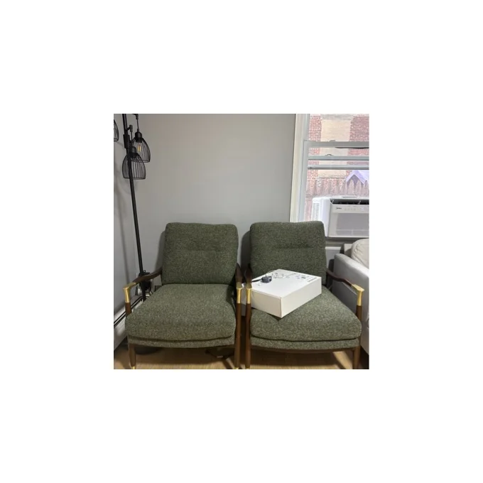 The Art of the Bedroom Nook: Styling Warm Walnut Accent Chairs with Mid-Century Precision