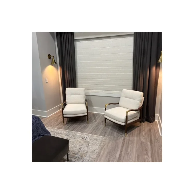The Art of the Bedroom Nook: Styling Warm Walnut Accent Chairs with Mid-Century Precision